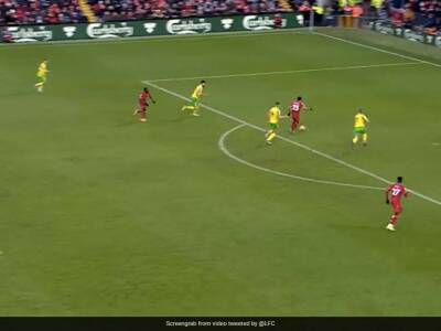 Watch: Liverpool's Incredible Team Goal After Sequence Of 34 Passes Against Norwich City In Premier League