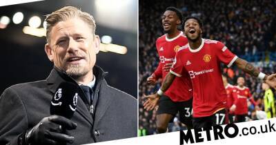 Peter Schmeichel names the only team who can rival Manchester United for fourth spot