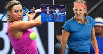 Victoria Azarenka - Victoria Azarenka furiously lashes out at opponent for ‘cheating’ during Qatar Open clash - msn.com - Qatar - Belarus -  Doha