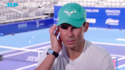 Nadal elige: el primer tenista al que ve peleando por el número 1 tras él, Djokovic y Federer