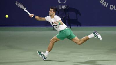 Djokovic - Musetti en directo: ATP 500 de Dubái, en vivo