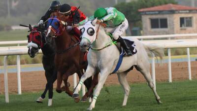Abubakar Daud celebrates first double as a trainer in the UAE