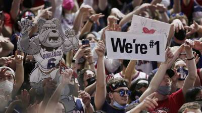 Gonzaga unanimous No. 1 in AP Top 25; Arizona up to 2 - foxnews.com - San Francisco - state Arizona - state Kansas - state Washington - county Santa Clara - parish St. Mary - county Spokane