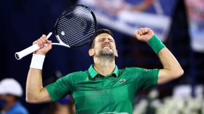 Dubai Tennis Championships Day 1: Novak Djokovic delivers masterclass on return