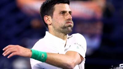 Novak Djokovic, 'satisfied with my tennis,' wins first match of his year as Dubai Championships begin