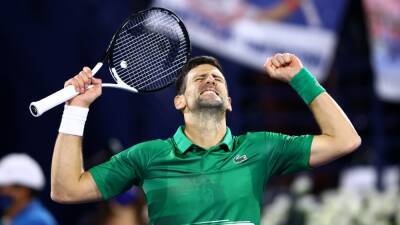 Novak Djokovic makes winning return to the court