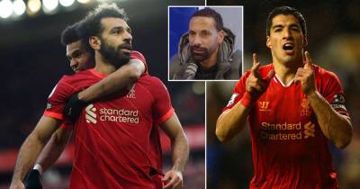 Ferdinand claims Salah is having a BETTER season than Suarez in 13-14