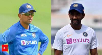 Wriddhiman Saha deserved honesty and clarity about his position: Rahul Dravid - timesofindia.indiatimes.com - India