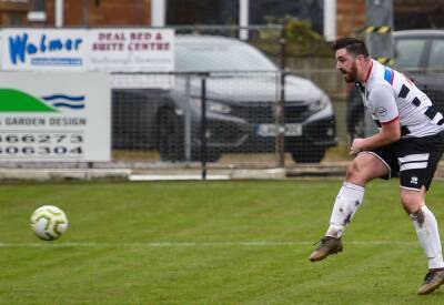 Deal Town's in-form striker Connor Coyne reflects on scoring his 100th goal for the club ahead of match against Sheppey United