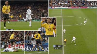 Thierry Henry: Arsenal legend's brilliant time-wasting vs Real Madrid in 2006