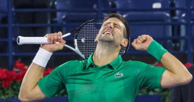 Andy Murray - Lorenzo Musetti - Novak Djokovic vs Lorenzo Musetti LIVE: Tennis result in Dubai plus Andy Murray score - msn.com - Serbia - Australia - Dubai