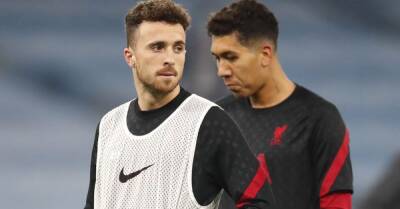Liverpool duo Diogo Jota and Roberto Firmino remain doubts for Carabao Cup final