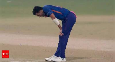 Hamstring injury rules Deepak Chahar out of Sri Lanka T20Is