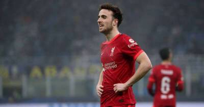 Diogo Jota hint dropped as Liverpool wait on injury news