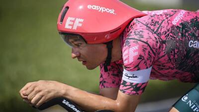 Stefan Bissegger clinches stage three time trial for overall UAE Tour lead