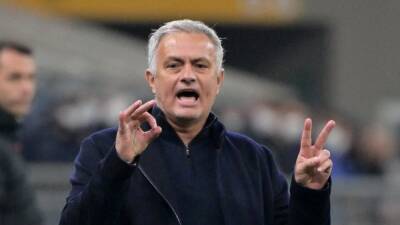 Jose Mourinho - Ed Osmond - Peter Hall - As Roma - Mourinho handed two-game touchline ban - channelnewsasia.com - Portugal - Italy