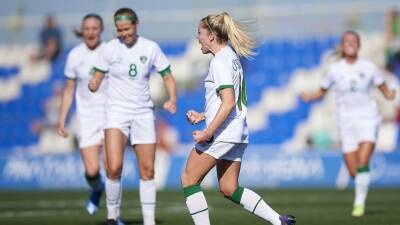 Lucy Quinn - Vera Pauw - Niamh Fahey - Courtney Brosnan - Kyra Carusa - O'Sullivan fires Ireland to victory over Wales in Pinatar Cup third placed playoff - rte.ie - Russia - Poland - Ireland