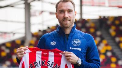 Christian Eriksen - Eriksen closes on comeback with Brentford - 7news.com.au - Finland - Denmark - Scotland