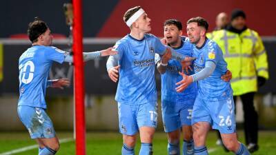 Viktor Gyokeres nets late winner as Coventry boost play-off push at Bristol City