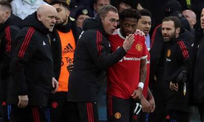 Fred says Rangnick’s interim status ‘a little bit bad’ for Manchester United