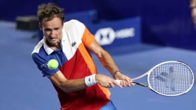 Novak Djokovic - Benoit Paire - Medvedev beats Paire to kick off quest for world No. 1 ranking - channelnewsasia.com - Russia - Dubai - county Carroll