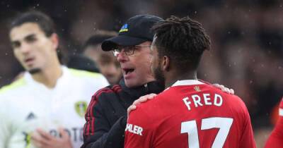 Soccer-Rangnick's interim status at Man Utd causing some uncertainty, says Fred