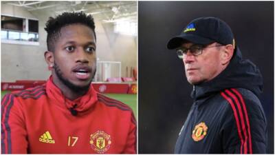 Fred says Ralf Rangnick's Man Utd appointment is 'strange'
