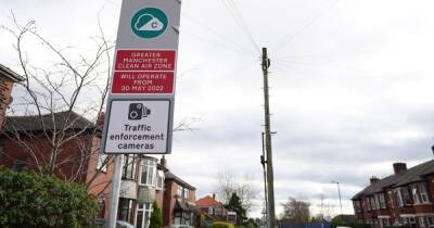 The 1,194 Clean Air Zone signs across Greater Manchester which give wrong date