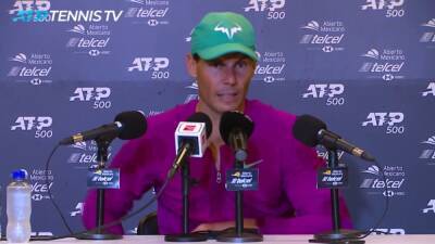 Es duro pero es una realidad: Nadal habla de ser el Nº1 y sobre lo que le ha impedido serlo más tiempo - en.as.com - Madrid