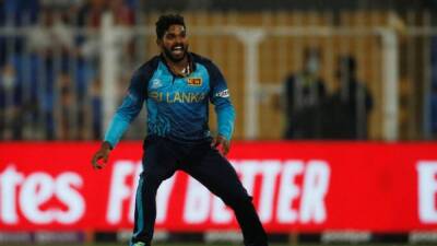 Sri Lanka's Hasaranga yet to recover from COVID-19, set to miss India T20s - channelnewsasia.com - Australia - India - Melbourne - Sri Lanka -  Mumbai -  Bangalore