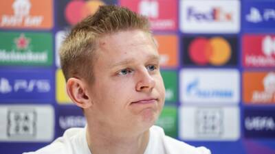 ‘We will not give up’ - Manchester City’s Oleksandr Zinchenko speaks out on Ukraine crisis