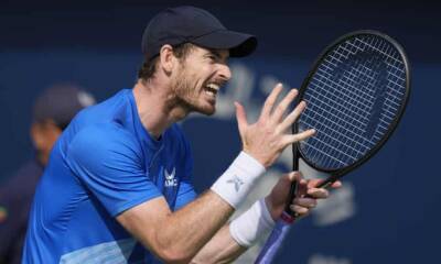 Andy Murray exits Dubai tournament in straight sets against Jannik Sinner