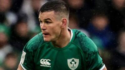 Six Nations: Ireland captain Johnny Sexton fit again and available to face Italy