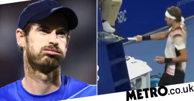 Andy Murray slams Alexander Zverev for smashing umpire’s chair with his racquet