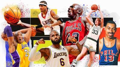 The NBA's 75th Anniversary Team, ranked -- Where 76 basketball legends check in on our list