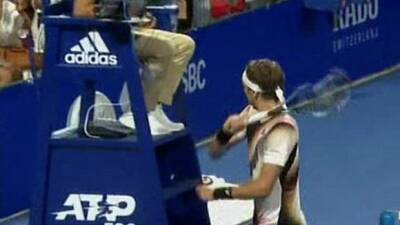 Alexander Zverev - Lloyd Glasspool - Harri Heliovaara - Marcelo Melo - Alex Zverev booted from Mexico tourney after striking tennis umpire's chair 3 times - cbc.ca - Mexico