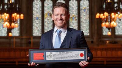 Eoin Morgan - Andrew Strauss - England Cricket - Eoin Morgan ‘immensely proud’ to receive Freedom of the City of London - bt.com - Australia -  Dublin