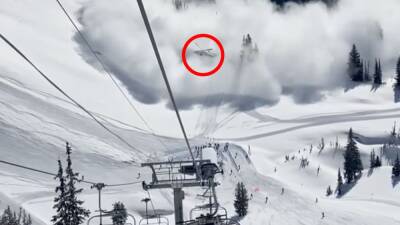 Dos helicópteros Black Hawk se estrellan en una estación de esquí