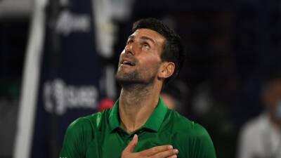 Novak Djokovic battles past Karen Khachanov in straight sets to reach Dubai Tennis Championships quarter-finals
