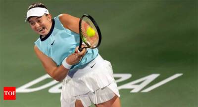 Ostapenko downs Krejcikova in Doha to reach quarter-finals