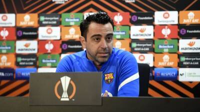 Xavi: "Con las urgencias que hay en el Barça, es una final"