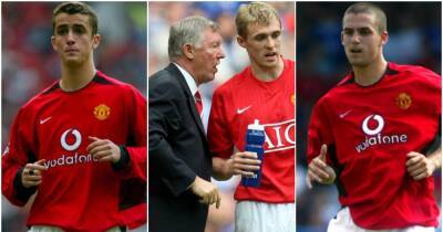 Alex Ferguson - Darren Fletcher - Gary Neville - David Beckham - Paul Tierney - Paul Scholes - Michael Stewart - Sir Alex Ferguson tipped 7 Man Utd youngsters to become stars in 2001 - what happened to them? - givemesport.com - Manchester