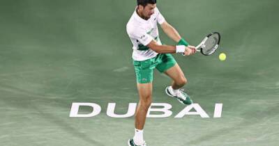 Novak Djokovic news: World No 1 keeps title charge going in Dubai