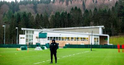 5 things we spotted at Celtic training as man of the moment Giorgos Giakoumakis holds court