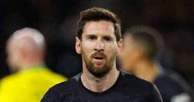 Lionel Messi - Sergio Ramos - Les Parisiens - Why Lionel Messi's football boots were blacked out in latest PSG team photo - msn.com - Argentina - Jordan
