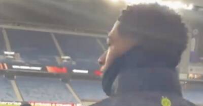 Jude Bellingham awestruck by Rangers stage as Dortmund star greets Ibrox with 'what a gaff' reaction