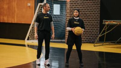 Sabera wants a future in basketball and stars of the sport Steph Curry and Tracy Williams are helping her realise it