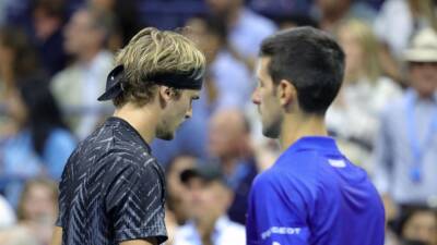 Alexander Zverev's disqualification in Mexico for striking a line judge's chair 'not too harsh' says Novak Djokovic
