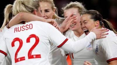 England 3-1 Germany: Lionesses beat Germany on home soil for first time in history