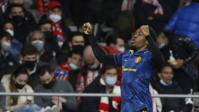 Elanga earns Man United late draw at Atletico